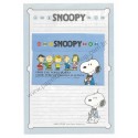 Conjunto de Papel de Carta Snoopy Antigo Jogo de Bilhar Peanuts