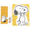 Conjunto de Papel de Carta Snoopy AM Antigo Peanuts Hallmark