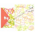 Conjunto de Papel de Carta Snoopy Colors Antigo Peanuts japan