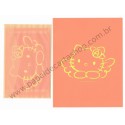 Ano 2002. Conjunto de Papel de Carta Hello Kitty CLA Questina Sanrio