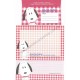 Conjunto de Papel de Carta Snoopy XVM Antigo Peanuts Japan