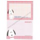 Conjunto de Papel de Carta Snoopy XVM Antigo Peanuts Japan