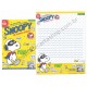 Kit 4 Conjuntos de Papéis de Carta Snoopy the Masked Marvel Blue Peanuts