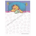 Papel de Carta Garfield Catnaps 1 - Paws