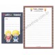 Ano 1998. Conjunto de Papel de Carta Patty & Jimmy The Happiest of Friends Sanrio