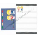 Ano 1998. Conjunto de Papel de Carta Patty & Jimmy Jeans Antigo Sanrio