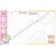 Ano 2010. Kit 2 Conjuntos de Papel de Carta Little Twin Stars Kiki&Lala Sweet Dreams Sanrio