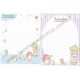 Ano 2010. Kit 2 Conjuntos de Papel de Carta Little Twin Stars Kiki&Lala Sweet Dreams Sanrio