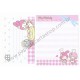 Ano 2009. Kit 4 Conjuntos de Papel de Carta My Melody Cupcakes Sanrio