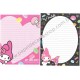 Ano 2014. Kit 2 Conjuntos de Papel de Carta My Melody Cheerful and Sunny Sanrio