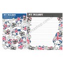 Ano 2011. Conjunto de Papel de Carta My Melody CBL2 Sanrio