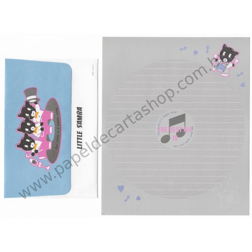 Conjunto de Papel de Carta Antigo Little Samba SSI Japan