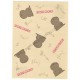 Conjunto de Papel de Carta Antigo (Vintage) Perky Marmot First Class Happiness