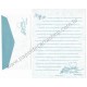 Conjunto de Papel de Carta Antigo (Vintage) Miss Angelica - Stationery House Japan