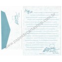 Conjunto de Papel de Carta Antigo (Vintage) Miss Angelica - Stationery House Japan