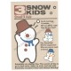 Conjunto de Papel de Carta Antigo 3 Snow Kids Japan