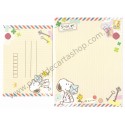 Conjunto de Papel de Carta Snoopy and WD Dear Friend - Peanuts