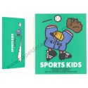 Conjunto de Papel de Carta Antigo Vintage Sports Kids GAKKEN