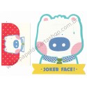 Conjunto de Papel de Carta Antigo (Vintage) Joker Face