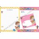 Conjunto de Papel de Carta Woody & Dolly Artbox Korea