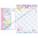 Ano 2011. Conjunto de Papel de Carta Jewelpet CAZ Sanrio