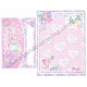 Ano 2011. Conjunto de Papel de Carta Jewelpet CRS Sanrio