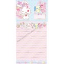 Ano 2013. Conjunto de Papel de Carta Jewelpet CAZ Sanrio