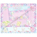 Ano 2010. Conjunto de Papel de Carta Jewelpet Big Dupla Sanrio