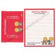 Ano 2011. Kit 4 Conjuntos de Papel de Carta P&J World of Friendship Sanrio