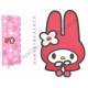 Ano 1999. Conjunto de Papel de Carta My Melody Antigo (Vintage) Sanrio