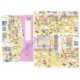 Ano 2016 Conjunto de Papel de Carta Sanrio Characters Fun All Around 1