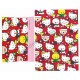 Ano 1990. Conjunto de Papel de Carta Hello Kitty Christmas Sanrio