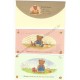 Ano 1995. Conjunto de Papel de Carta Mr Bear's Dream Quatro Vintage Sanrio