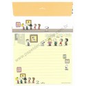 Conjunto de Papel de Carta Snoopy CAM Antigo Nihon Hallmark Japan