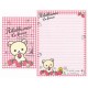 Kit 4 Conjuntos de Papel de Carta Rilakkuma La Fraise - San-X