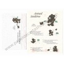 Conjunto de Papel de Carta Antigo Annual Seedtime CRS Japan