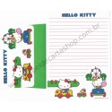 Ano 2000. Conjunto de Papel de Carta Hello Kitty & Mimi Sanrio