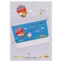 Conjunto de Papel de Carta Antigo Journey Erney Japan