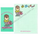 Conjunto de Papel de Carta Antigo Boutique Boy Japan