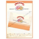 Conjunto de Papel de Carta Antigo Cooking Donut Venice Japan