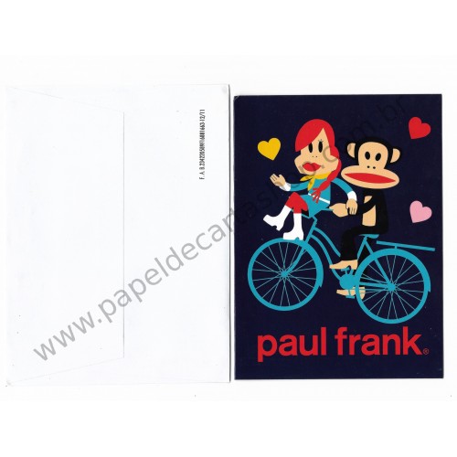 Kit 2 Notecards Importados Paul Frank