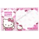 Ano 2010. Kit 4 Conjuntos de Papéis de Carta Hello Kitty - Sanrio