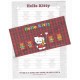 Ano 1992. Conjunto de Papel de Carta Hello Kitty & Bear Sanrio