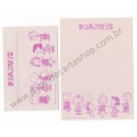 Conjunto de Papel de Carta Antigo Peanuts CRS Hallmark Japan