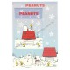 Conjunto de Papel de Carta Peanuts Snowman Peanuts Hallmark Japan