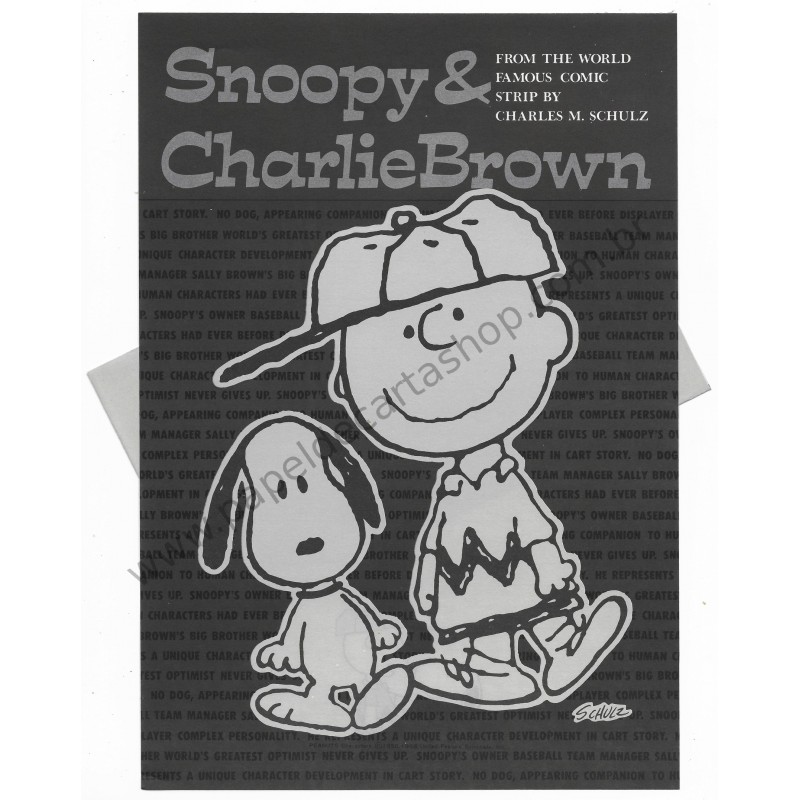 Conjunto de Papel de Carta Snoopy CBL Antigo Vintage Hallmark Japan