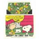 Conjunto de Papel de Carta Snoopy & Linus Van Pelt Antigo Peanuts Japan