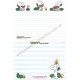 Conjunto de Papel de Carta Snoopy Watermelon AZ Antigo Peanuts Japan