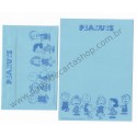 Conjunto de Papel de Carta Antigo Peanuts CAZ Hallmark Japan