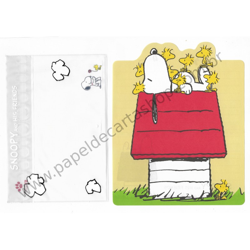 Conjunto de Papel de Carta Snoopy DC Hallmark